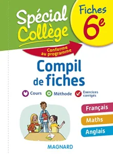 Compil de fiches 6e