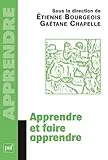 Apprendre et faire apprendre