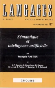 Sémantique et intelligence artificielle