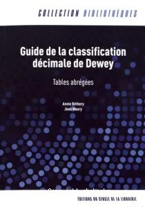 Guide de la classification décimale de Dewey