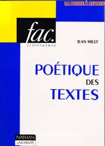 Poétique des textes