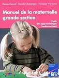 Manuel de la maternelle grande section