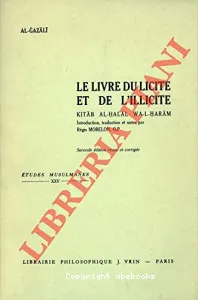 Le Livre du licite et de l'illicite