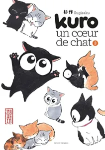 Kuro, un coeur de chat