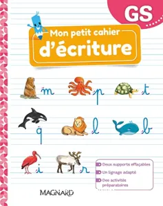 Mon petit cahier d'écriture Grande section