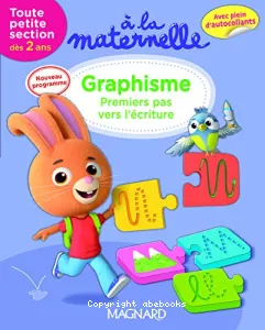 A la maternelle, graphisme Tout petite section 2016