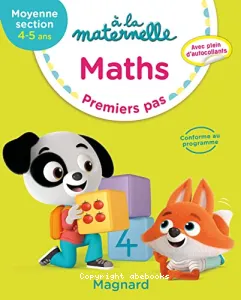 A la maternelle - Maths premiers pas Moyenne Section