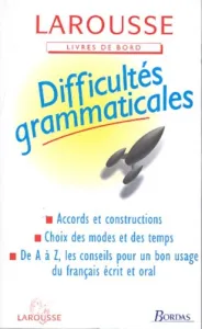 Difficultés grammaticales