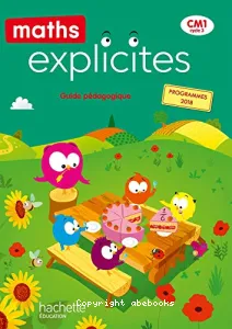 Maths explicites guide pédagogique