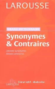 Synonymes & contraires