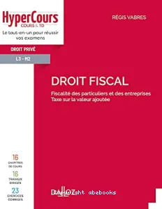 Droit fiscal