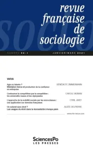 Revue francaise de sociologie T62-1