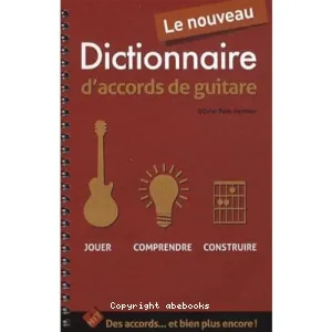 Le nouveau dictionnaire d'accords de guitare