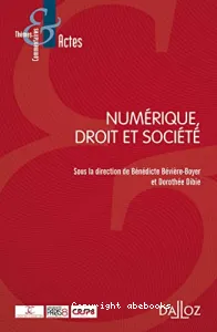 Numérique, droit et société