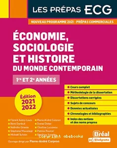 Économie, sociologie et histoire du monde contemporain