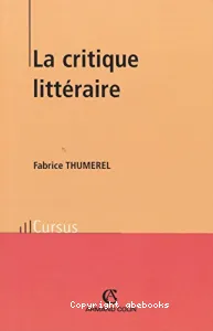 Critique littéraire (La)