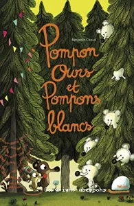 Pompon ours et pompons blancs