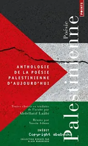 Anthologie de la poésie palestinienne d'aujourd'hui