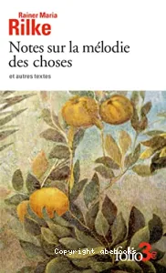 Notes sur la mélodie des choses