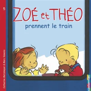 Zoé et Théo prennent le train