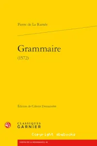 Grammaire (1572)