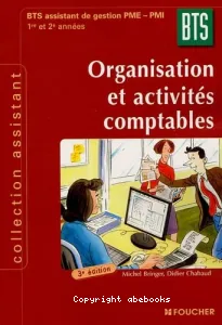 Organisation et activités comptables, BTS assistant de gestion PME-PMI