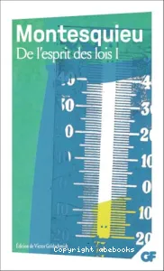 De l'esprit des lois