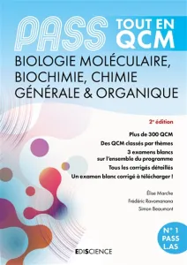 PASS Biochimie, biologie moléculaire, chimie générale & organique