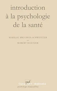 Introduction à la psychologie de la santé