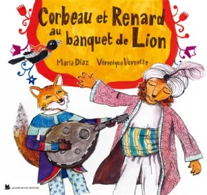 Corbeu et Renard au banquet de Lion