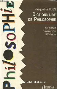 Dictionnaire de philosophie