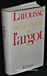 Dictionnaire de l'argot