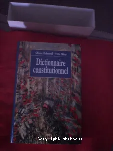 Dictionnaire constitutionnel