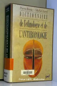 Dictionnaire de l'éthnologie et de l'anthropologie