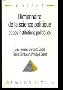 Dictionnaire de la science politique et des institutions politiques