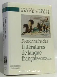 Dictionnaire des littératures de langue française