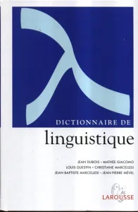 Dictionnaire de linguistique