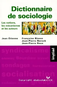 Dictionnaire de sociologie