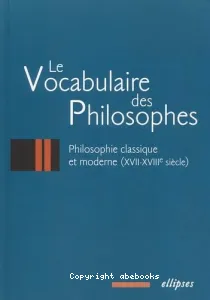 Philosophie classique et moderne