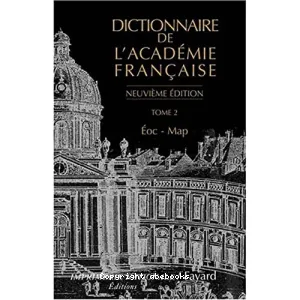 Dictionnaire de l'Académie Française