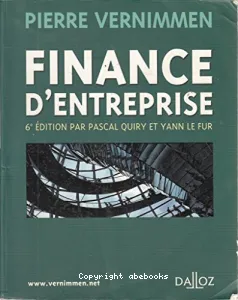 Finance d'entreprise