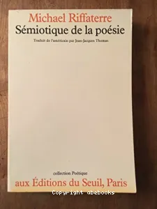 Sémiotique de la poésie