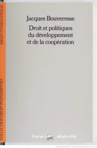 Droit et politiques du développement et de la coopération