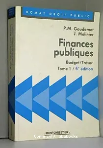 Finances publiques 1
