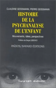 Histoire de la psychanalyse de l'enfant