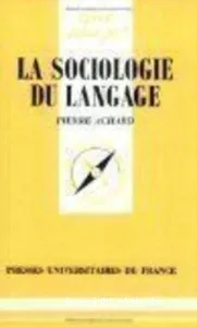 sociologie du langage (La)