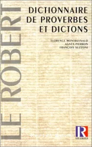 Dictionnaire de proverbes et dictons