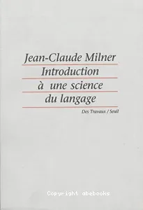 Introduction à une science du langage