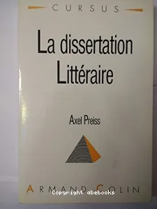 dissertation littéraire (La)