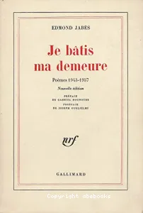 bâtis ma demeure (Je)